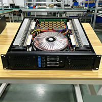 L'amplificateur de puissance professionnel KFKD de classe H à 4 canaux de 1000 W offre une qualité sonore parfaite, adapté à une utilisation sur scène.