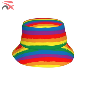 Vente directe économique : Cordon de cou <span class=keywords><strong>en</strong></span> polyester, casquette, bandeau mignon et porte-clés, motifs drapeau <span class=keywords><strong>arc</strong></span>-<span class=keywords><strong>en</strong></span>-<span class=keywords><strong>ciel</strong></span> LGBTQ, pour activités promotionnelles et extérieur - Product Image 5
