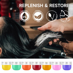 Masque capillaire hydratant à l'huile d'argan et au maca, revitalisant profond pour une réparation durable des cheveux secs, crépus et abîmés, masque anti-casse de première qualité - Product Image 2