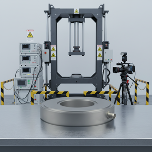 PE Hochpräziser Piezoelektrischer Kraftsensor Wandler Sender Dynamische Stoß- und Quasi-Statische Kraftmessung Überwachung - Product Image 5