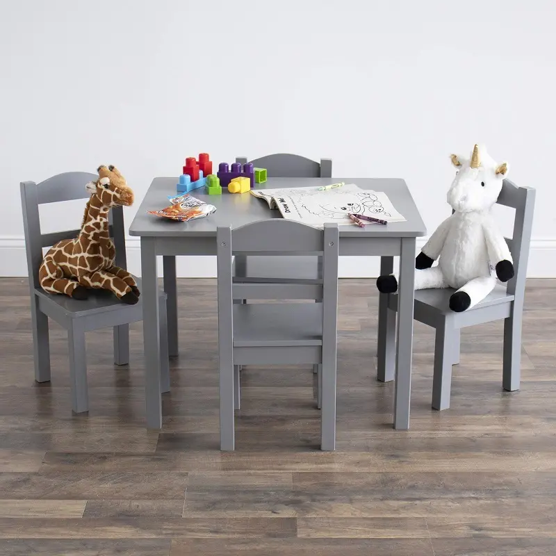 Set furnitur meja dan kursi anak, Set meja dan kursi