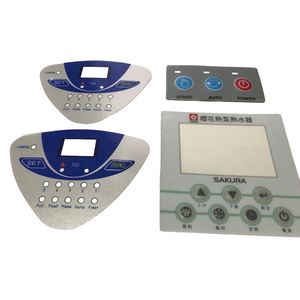 Custom Printing Membrane Control Front Panel Sticker Polycarbonate Film Panel Label stickers logo labels - Product Image 4