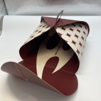 High Quality Multifunctional Wholesales Customized Cake Paper for Bakery Packaging logo Printing White Cardboard with Handle
