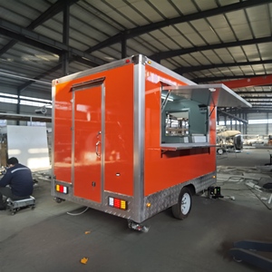 Fully Equipped Stainless Steel Trailer Trucks for Taco <strong>Ice</strong> Cream Good Condition Fiberglass Barbecue Cart Corn Stock <strong>Candy</strong> - Product Image 2