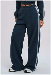 Pantalons de survêtement pour femmes, blocs de couleur, <span class=keywords><strong>coupe</strong></span> ample, avec poches latérales, pour les sports de plein air, la course à pied, la randonnée, les vêtements décontractés - Product Image 4