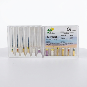 Limes endodontiques dentaires NITI 04 <span class=keywords><strong>06</strong></span> coniques, limes rotatives dentaires - Product Image 2