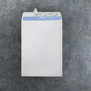 Eco C5 Enveloppe de poche professionnelle PEFC 6x9 imprimée sur mesure en blanc Enveloppes en papier pour la communication secrète du courrier sécurisé - Product Image 1
