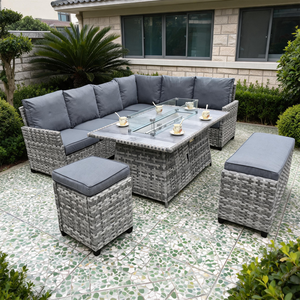 Professional Manufacturer: Commercial Grade Modular <b>Outdoor</b> Rattan Set for Hotel and Resort Projects - OEM/ODM Support - Product Image 1