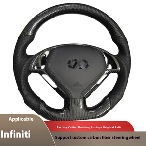 سيارة كربونية بنمط سباق رياضي على شكل حرف D من الجلد Infiniti Q50L/Q70LFX35/G37G35 - Product Image 5