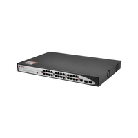 X51224P-W-M Commutateur géré L2 24GE PoE+ 2SFP 370W PoE total IEEE802.3af/at Gestion à distance IA Cloud Montage en rack AC110-240V