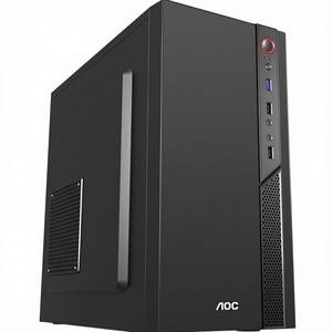 Personnalisation d'usine, nouveau boîtier d'ordinateur de bureau vide, compatible avec les cartes mères <span class=keywords><strong>Matx</strong></span>/Itx, USB30 frontal, Chrome OS, noir - Product Image 1