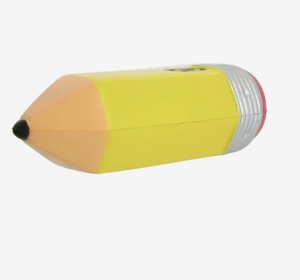 Boules anti-stress personnalisées en forme de crayon, imprimées, instrument d'écriture scolaire, jouet à presser, 4,5 pouces, cadeau promotionnel en gros - Product Image 5