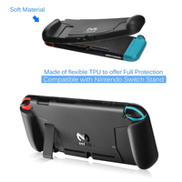 Coque de Protection complète, en TPU, pour accessoires de jeu personnalisés, étui de Protection pour poignée, Compatible avec Nintendo Switch, vente en gros