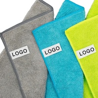 Serviettes en Microfibre de Base en Gros pour Nettoyage Auto, Non-Abrasives, Réutilisables et Lavables