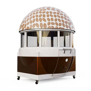 Quiosco de Café al Aire Libre Estilo Caseta de Verano, Quiosco de Comida de Fibra de Vidrio para Centros Comerciales - Product Image 4