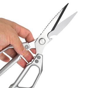 Ultra Sharp Meat Scissor Heavy Duty Scissors Multi-function Scraping Fish Scale Barbecue <b>Kitchen</b> Scissor <b>Shears</b> for Turkey Bones - Product Image 2