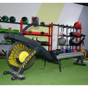 Ejercicio de equipo de gimnasio Cardio Marco de hierro negro gimnasio de <span class=keywords><strong>aire</strong></span> máquina de <span class=keywords><strong>Remo</strong></span> - Product Image 3