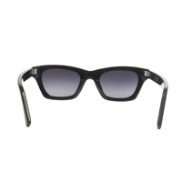Lunettes de soleil polarisées en acétate de forme carrée avec logo personnalisé U-TOP Lunettes de soleil rectangulaires pour hommes et femmes