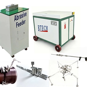 Machine de découpe à jet d'eau portable, abrasif pré-mélangé, anti-explosion, sans étincelles, fonctionnement sur site, 380V, précision de coupe de 0,02 mm, 15kW - Product Image 4