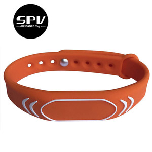 Tái Sử Dụng Có Thể Điều Chỉnh <span class=keywords><strong>Rfid</strong></span> 13.56Mhz <span class=keywords><strong>Mifare</strong></span> Cổ Điển Ev1 1K Dây Đeo Cổ Tay Không Thấm Nước NFC Silicon Ban Nhạc - Product Image 6