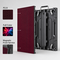 Pantalla LED de Pared para Interiores P2.9 a Todo Color, Módulo Magnético de Servicio Frontal, Pantalla LED para Conferencias, Foros y Summits