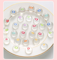 Mini jouet anti-stress à presser en forme de nez transparent, design mignon de dessin animé, texture de haute qualité, jouet sensoriel DIY en forme de nez