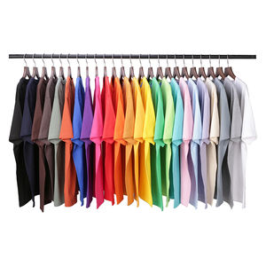 T-shirt unisexe surdimensionné de haute qualité en coton avec épaules tombantes 230gsm Heavyweight Street pour femmes et hommes - Product Image 2