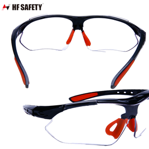 Lunettes <span class=keywords><strong>de</strong></span> <span class=keywords><strong>sécurité</strong></span> à prix abordable avec protection UV, branches souples en TPR <span class=keywords><strong>et</strong></span> plaquettes nasales, confortables à porter - Product Image 4