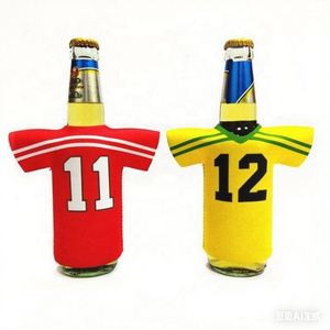 Enfriador de Neopreno con Forma de Camiseta, Aislante para Botellas de Cerveza, Agua con Gas y Latas de Refresco, Mantiene las Bebidas Frías - Product Image 4
