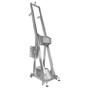 Focus Machinery Precio de fábrica Elevador de un solo cubo con tolva grande para uso alimentario en industrias agrícolas - Product Image 1