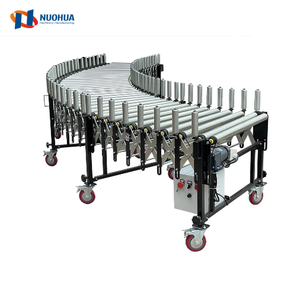 Nuohua linh hoạt Con lăn hướng dẫn băng tải Powered Telescopic Con lăn băng tải ngăn chặn rơi - Product Image 1