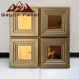 Wayon-Wholesale Modern 3D Geometric Vinyl PVC Panels - Luxury 3D Texture Wall Decor for Hotel, Restaurant &amp; <strong>Interior</strong> - Product Image 2