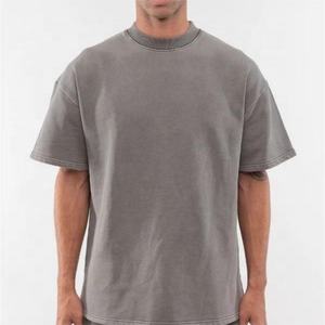 T-shirts pour hommes de haute qualité, mode masculine, luxe, graphiques, unis, lourds, 100% coton, lavés, imprimés, brodés, vierges - Product Image 6