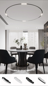 Haute qualité moderne Led piste Grille lumière boutique Focus lampe détail <span class=keywords><strong>Spot</strong></span> luminaires Surface magnétique <span class=keywords><strong>suspendu</strong></span> piste <span class=keywords><strong>Rail</strong></span> - Product Image 4