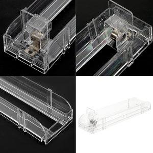 Divisor de acrílico para exhibición de venta al por menor, paquete de tabaco ajustable con resorte, gabinete Bloqueable, empujador de estante de carril para cigarrillos - Product Image 4