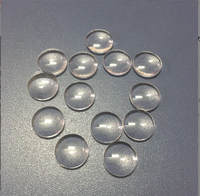 Usine personnaliser acrylique PMMA lentille de collimation lentille biconvexe LED 10mm longueur focale 10mm