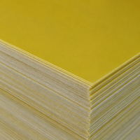Plaque en fibre de verre époxy FR4 jaune, panneau d'isolation électrique, plaque stratifiée haute résistance, usinage CNC personnalisé