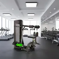 Appareil de fitness commercial pour la musculation : Machine d'exercice de rotation du torse assis et de torsion de la taille pour l'entraînement abdominal