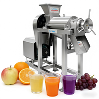 Presse-agrumes électrique en acier inoxydable de haute qualité, extracteur de jus à vis grande capacité, presse-agrumes lent commercial