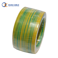Cable de tierra verde/amarillo estañado y resistente a los rayos UV, 1x16 mm2, H07V-K