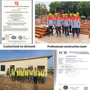 <span class=keywords><strong>Casa</strong></span> <span class=keywords><strong>Prefabricada</strong></span> Modular de Bajo Costo, Contenedor Desmontable, Estructura de Acero Galvanizado, Villa Moderna de Lujo de 1-2 Dormitorios - Product Image 5