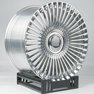 Jantes Bku forgées 5X112 pour Mercedes Benz Classe S W221 W222 W223 <span class=keywords><strong>Maybach</strong></span>, jantes 20 21 22 pouces, jantes en alliage monobloc argentées personnalisées - Product Image 1