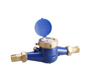 1/2 "-2" brass cơ thể khô quay đa-máy bay phản lực nước <span class=keywords><strong>Flow</strong></span> <span class=keywords><strong>Meter</strong></span> Đồng hồ nước với bên ngoài hiệu chuẩn - Product Image 3