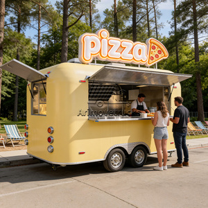 <span class=keywords><strong>Mini</strong></span> camion de nourriture de rue mobile personnalisé, chariot de nourriture rapide pour <span class=keywords><strong>hot</strong></span>-dogs, hamburgers, glaces, pizzas, avec cuisine complète - Product Image 1