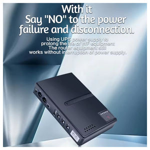 ミニ10400mAh 36WルーターモデムCCTVセキュリティカメラ用無停電電源 (<span class=keywords><strong>UPS</strong></span>) AC DC設定可能電源 - Product Image 3