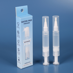 Penna Gel Sbiancante per Denti con Perossido di Idrogeno al 6% - Prezzo all'Ingrosso, 2 Pezzi da 4ml per Confezione, Sicura per lo Smalto, Rimuove Macchie di Caffè, <span class=keywords><strong>Vino</strong></span> Rosso, Tè - Product Image 3
