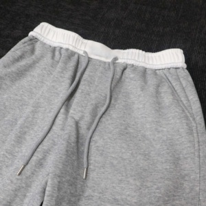 Men's Cotton Sweatpants Elastic Waist Drawstring Casual <b>Pants</b> Side Pockets Autumn Wear Custom - Product Image 6