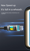 Cable USB Tipo-C Trenzado de Carga Rápida de 240W 5A con Transferencia de Datos y Conductor de Cobre Puro para Teléfonos Móviles y Computadoras