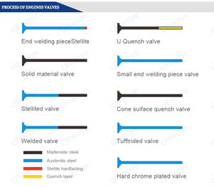 Fabrieksdirecte verkoop, op maat gemaakte groothandel CINWOYE hoogwaardige kleppen voor Alfa Romeo AR32201 AR32205 AR67106 AR67601 OEM - Product Image 6