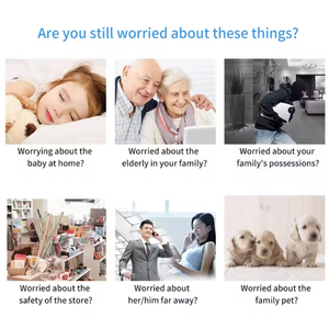 New 360 PTZ Home an ninh IP Camera 720P 1080P HD không dây Wifi tầm nhìn ban đêm & điều khiển từ xa với CMOS cảm biến phát hiện chuyển động - Product Image 5